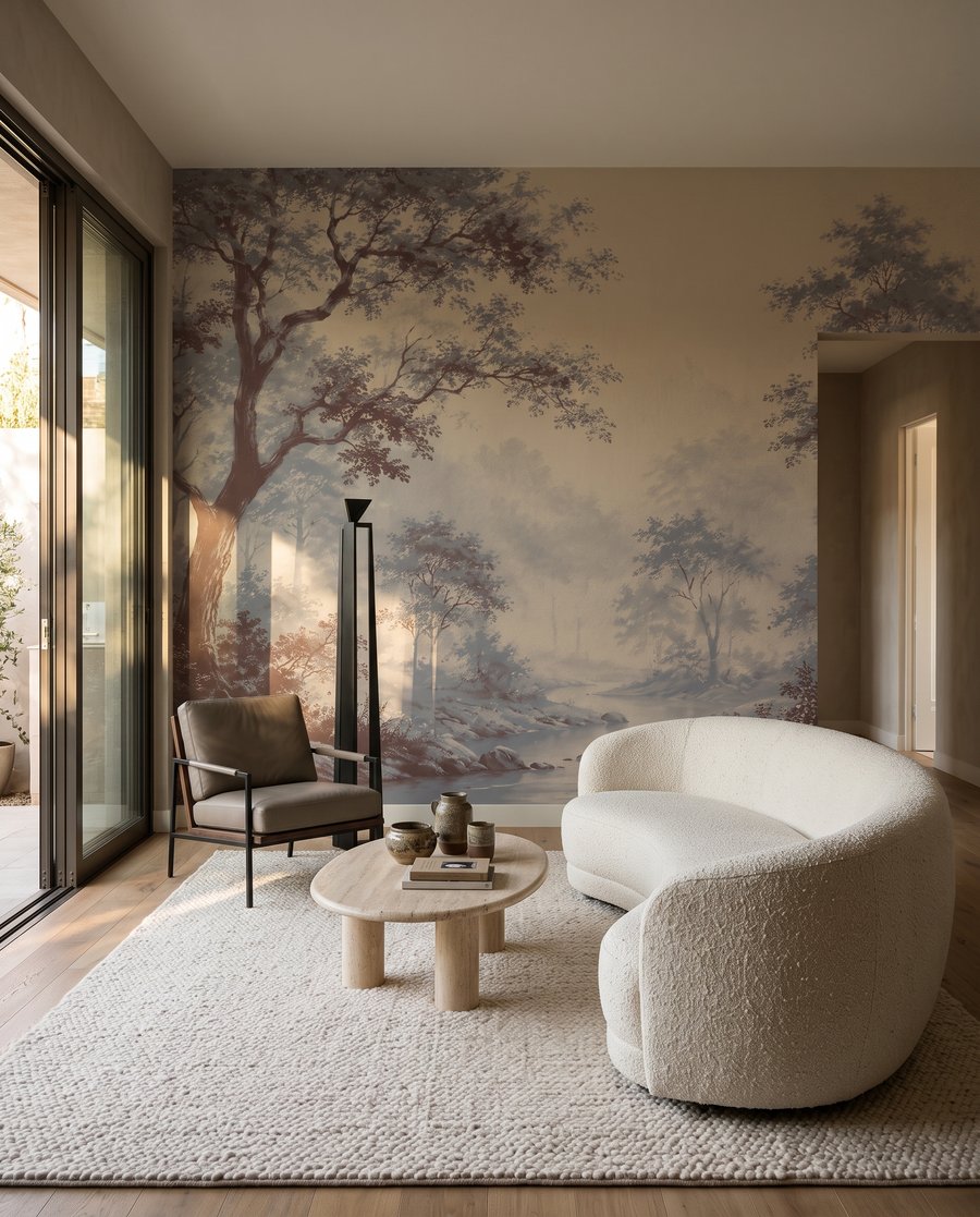Bosrand bij een beekje — interieur 2
