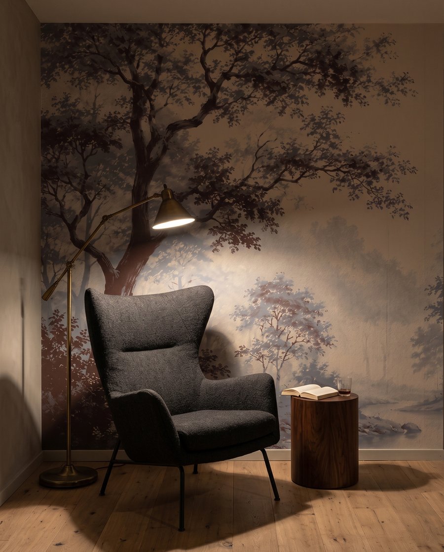Bosrand bij een beekje — interieur 3