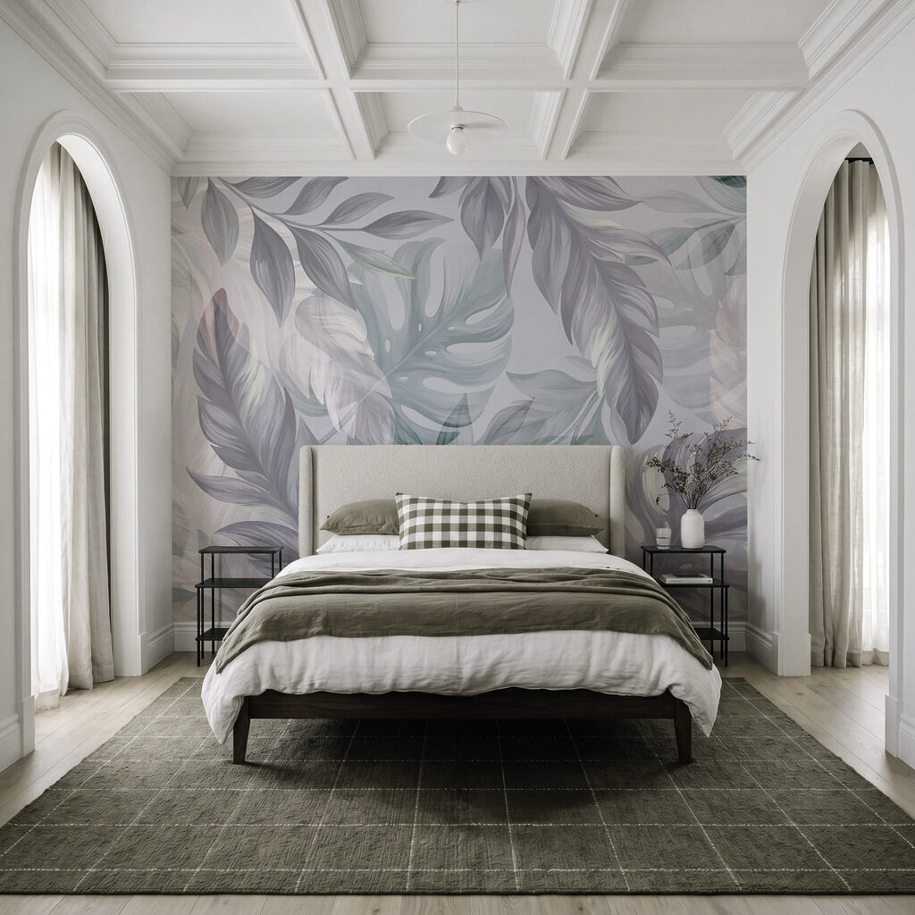 Zacht blad in ingetogen tinten — interieur 2
