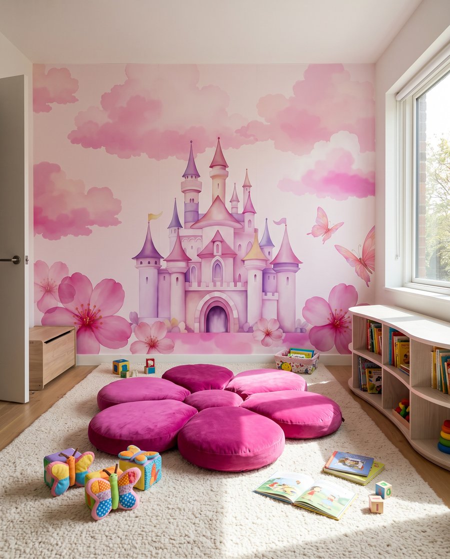 Kasteel tussen bloesemwolken — interieur 2