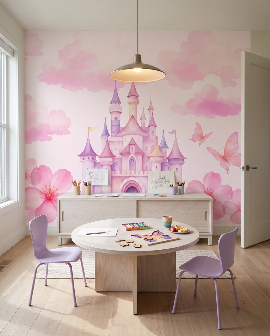 Kasteel tussen bloesemwolken — interieur 4
