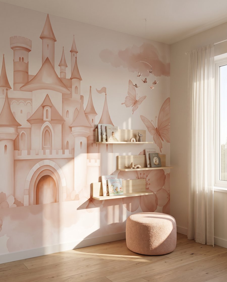 Kasteel tussen bloesemwolken — interieur 2