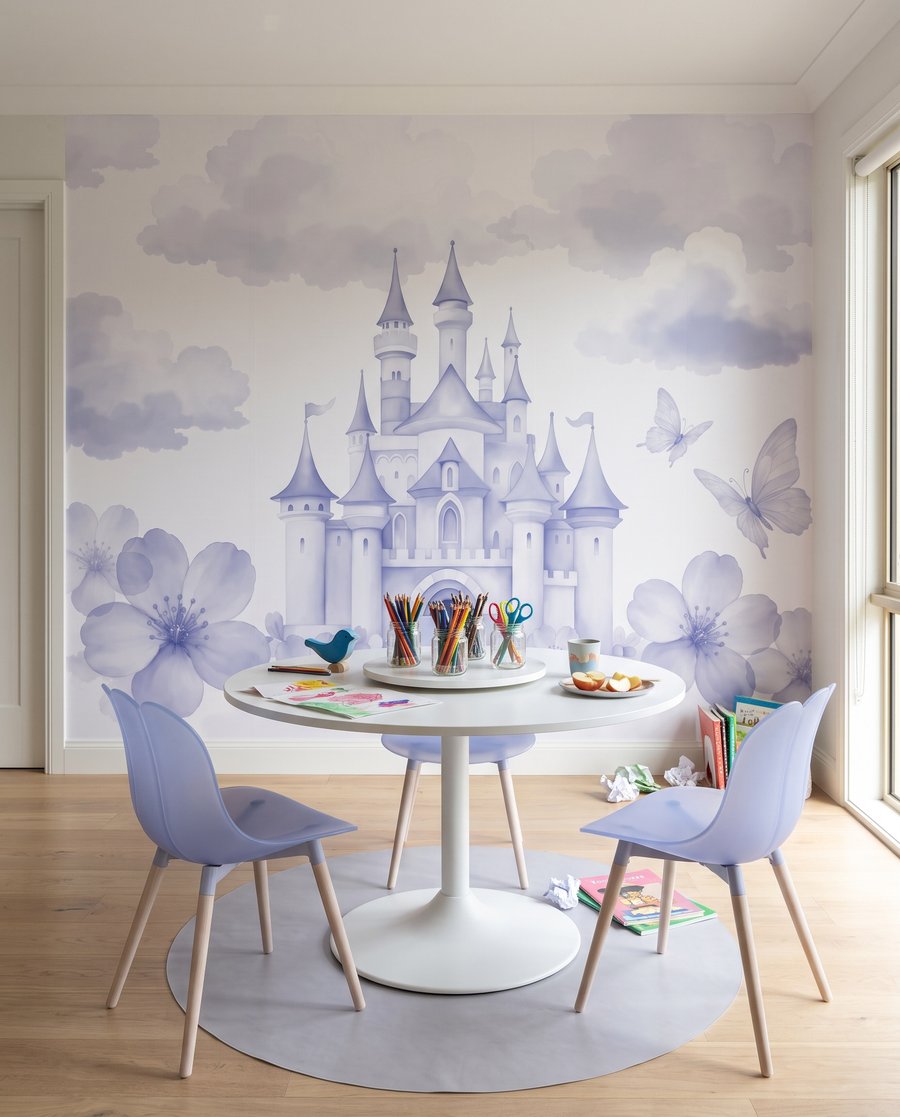 Kasteel tussen bloesemwolken — interieur 3