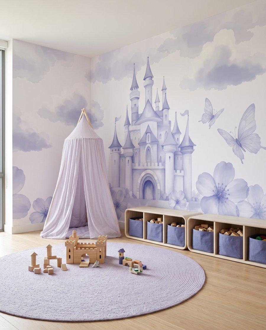 Kasteel tussen bloesemwolken — interieur 4