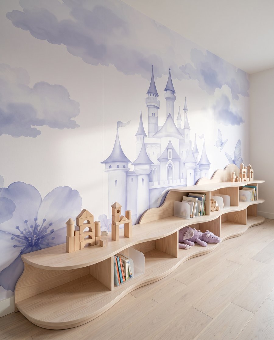 Kasteel tussen bloesemwolken — interieur 5