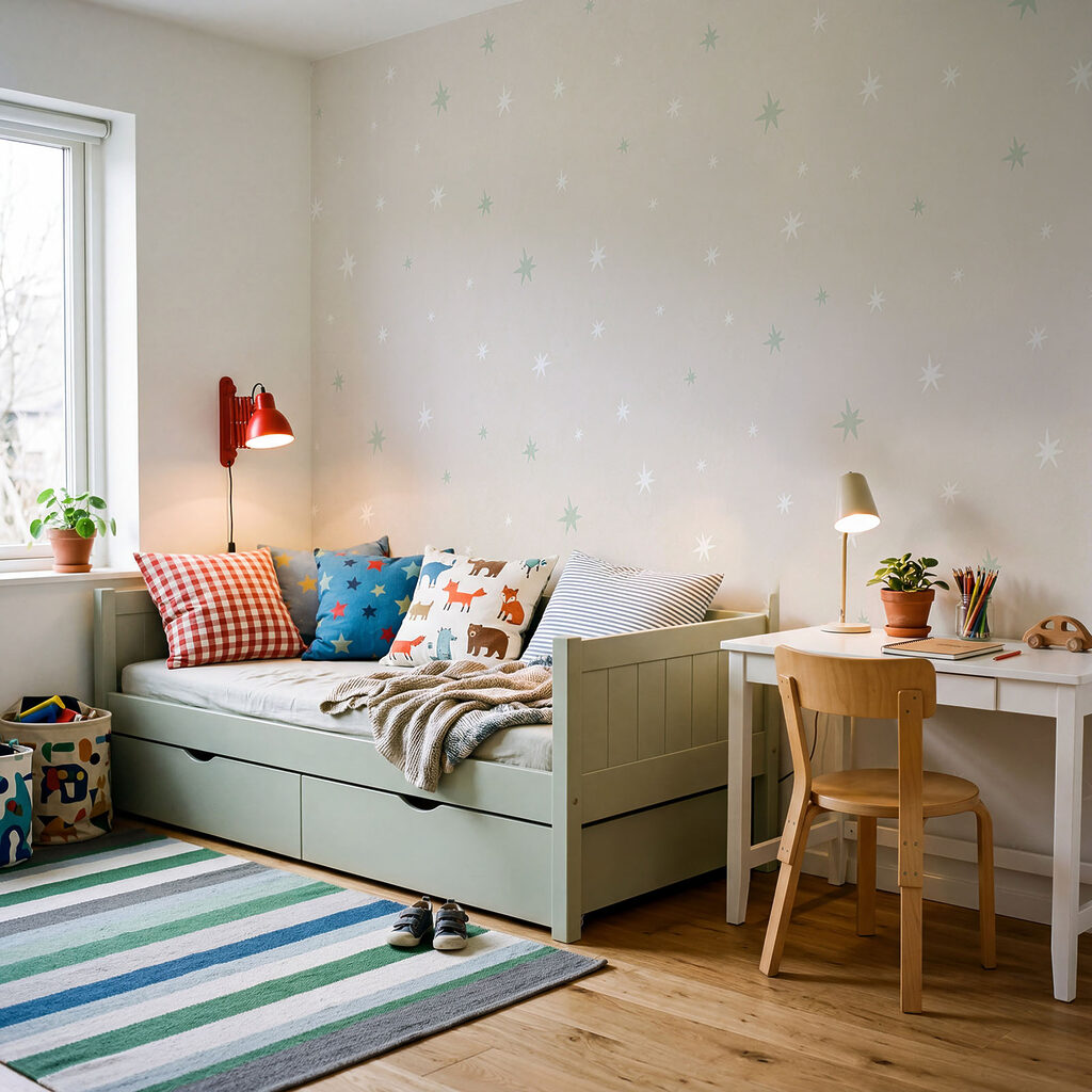 Sterretjes in lichte hemel — interieur 1