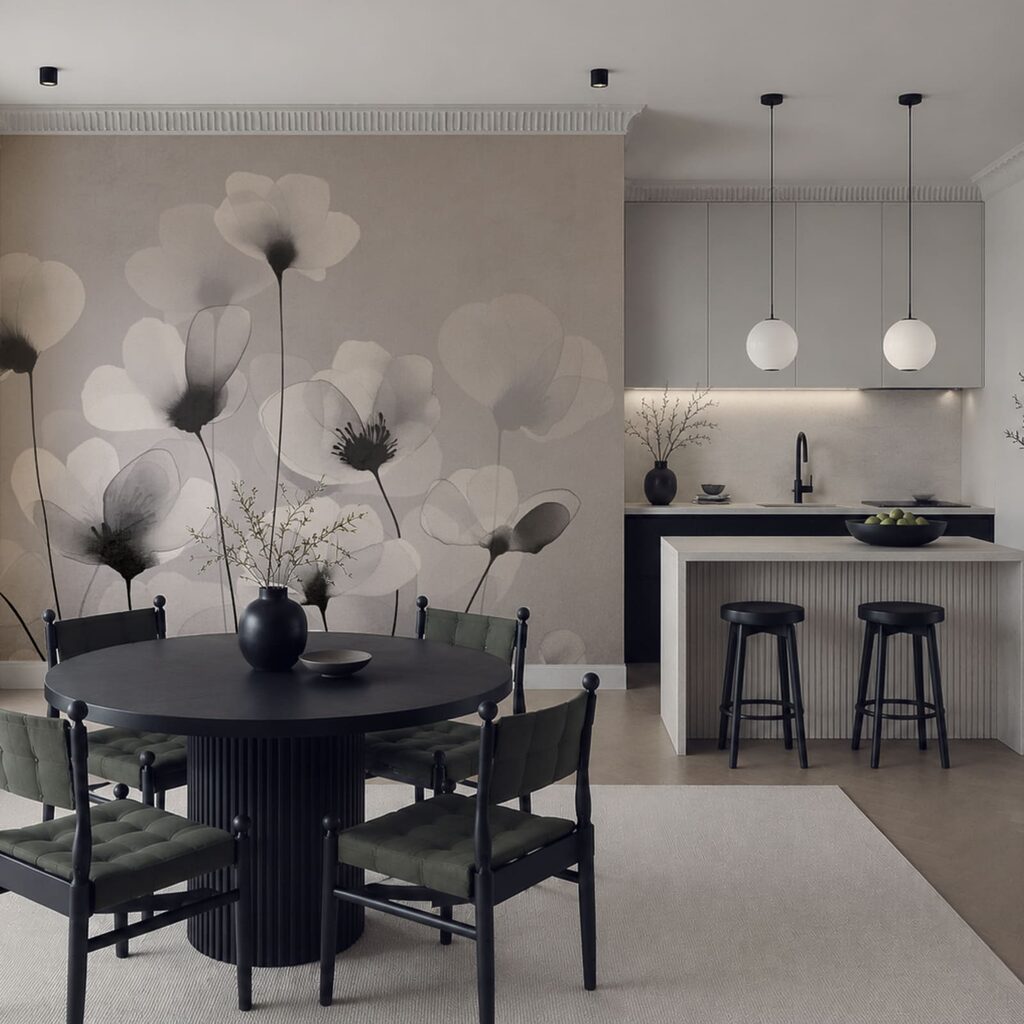 Tere bloemen, donkere harten — interieur 5