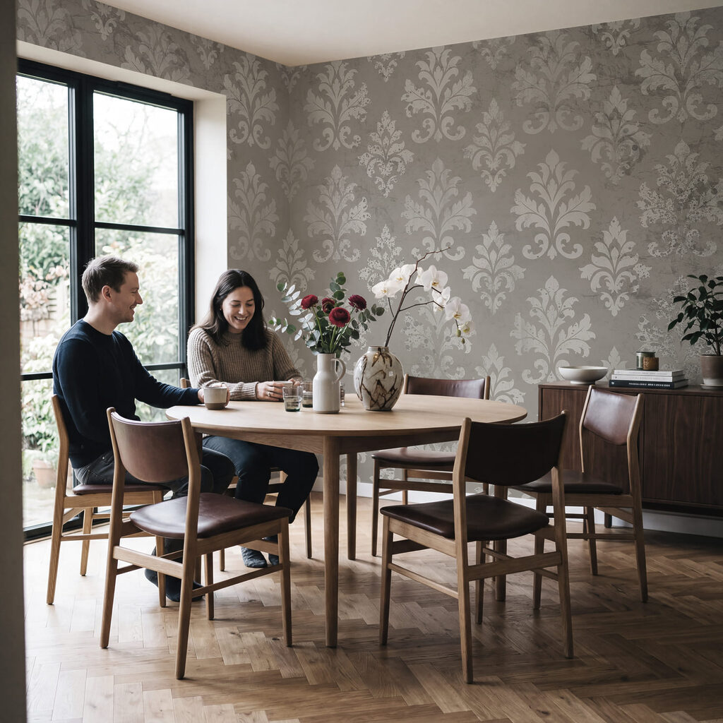 Oude ornamenten in lagen — interieur 5