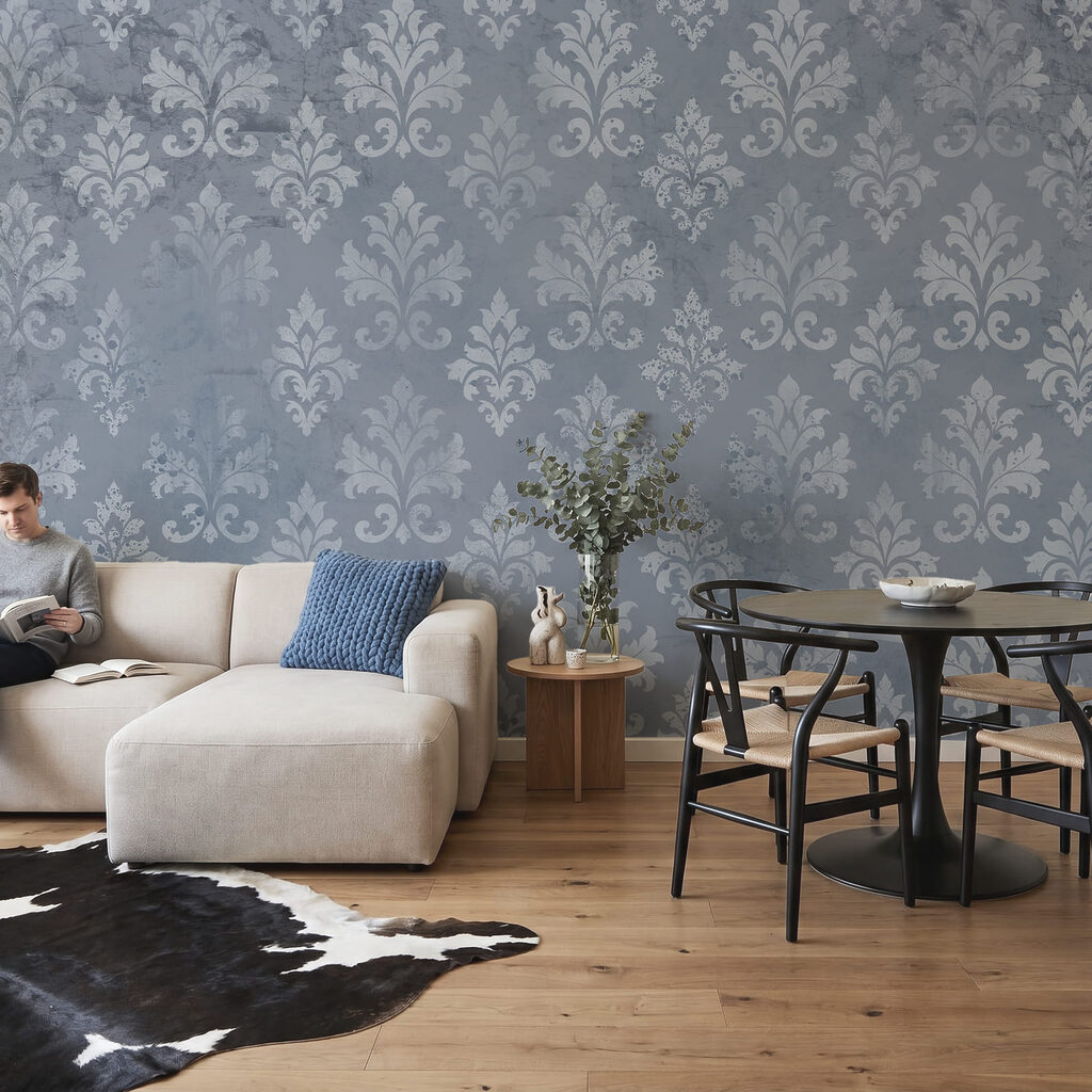 Oude ornamenten in lagen — interieur 3