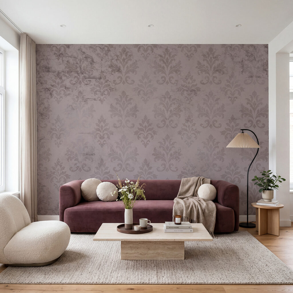 Oude ornamenten in lagen — interieur 1