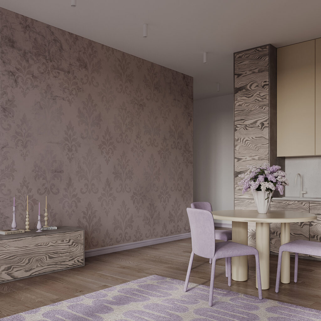 Oude ornamenten in lagen — interieur 3