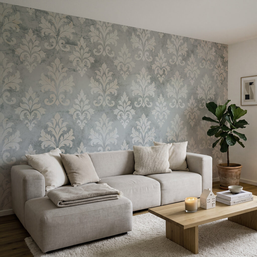 Oude ornamenten in lagen — interieur 1