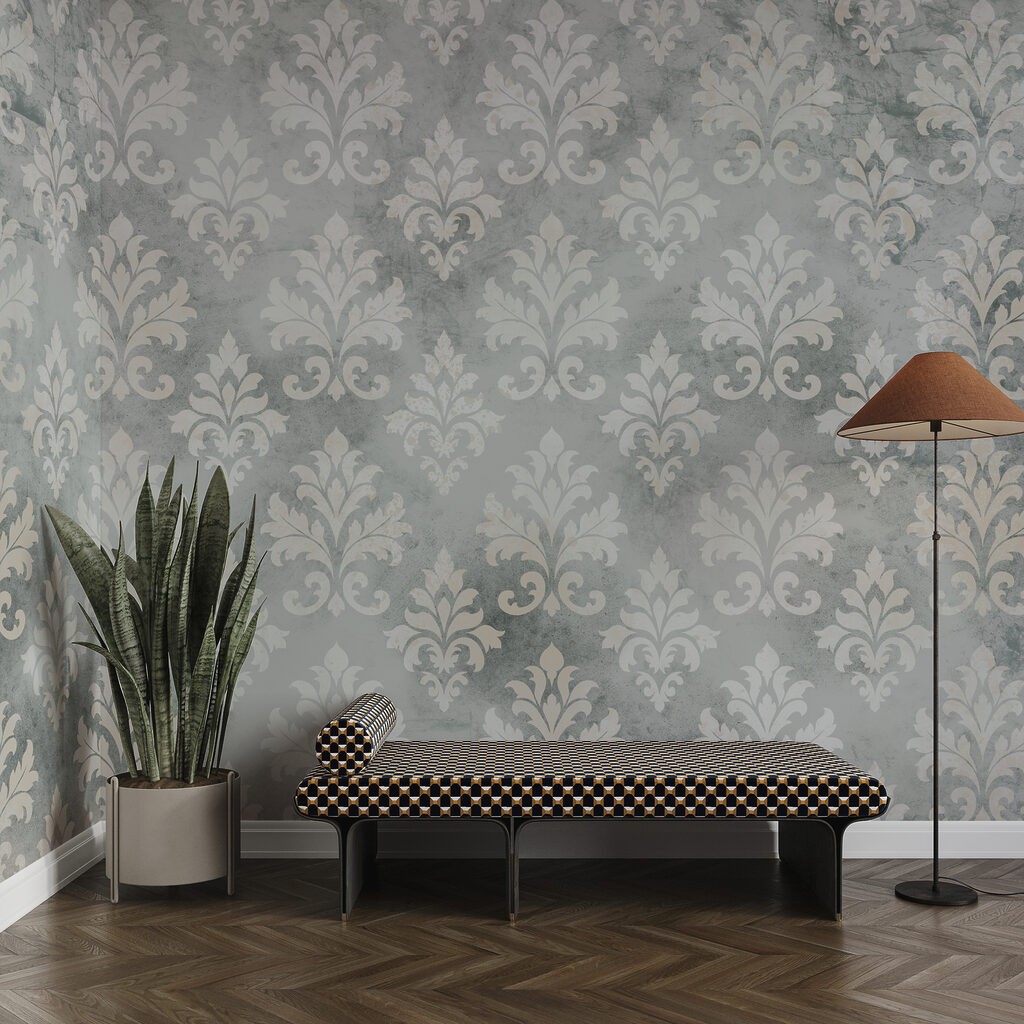 Oude ornamenten in lagen — interieur 3
