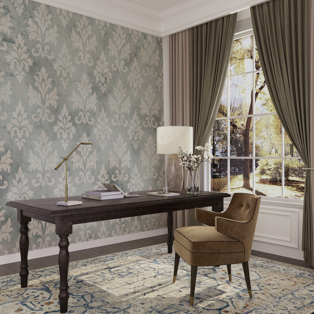 Oude ornamenten in lagen — interieur 5