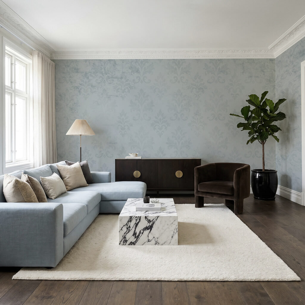 Oude ornamenten in lagen — interieur 2