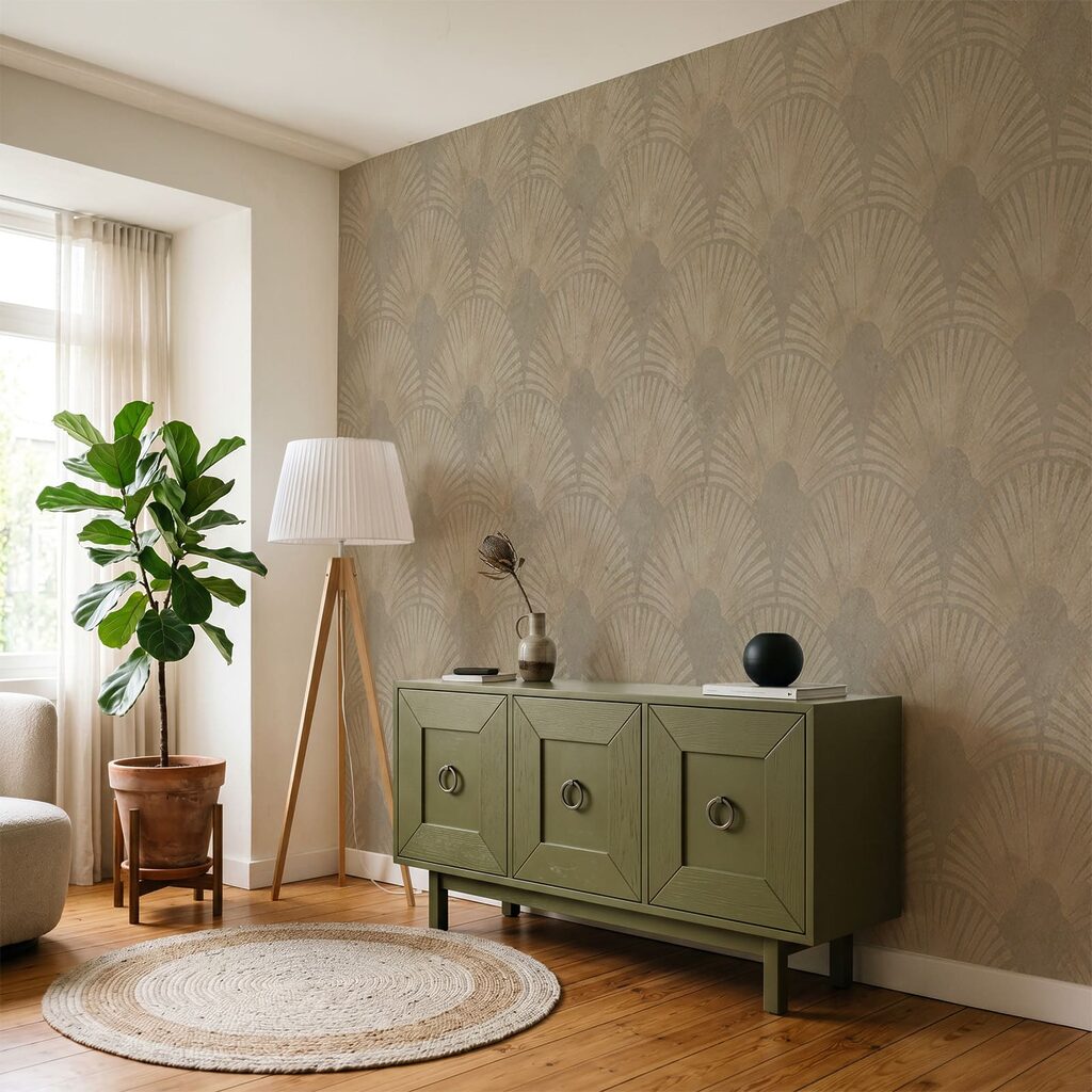 Waaiers met geschilderde schaduwen — interieur 2