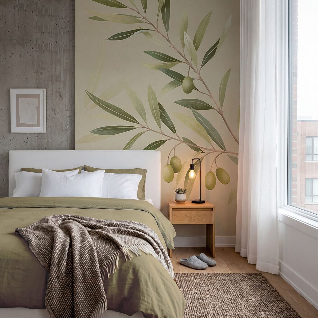 Tak met groene vruchten — interieur 2