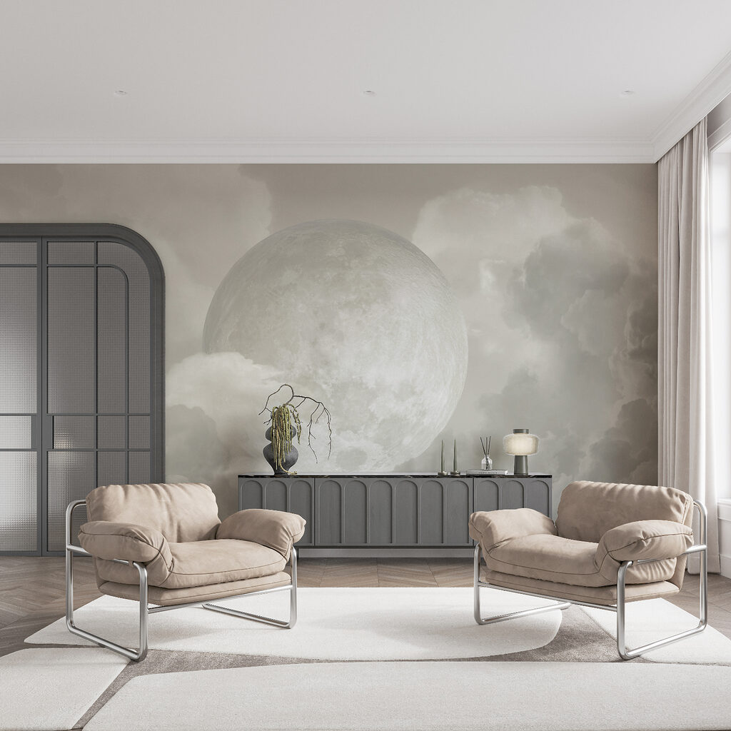 Maanlicht tussen volle wolken — interieur 3
