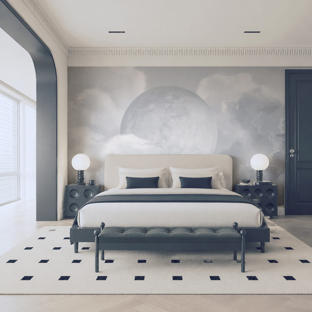 Maanlicht tussen volle wolken — interieur 2