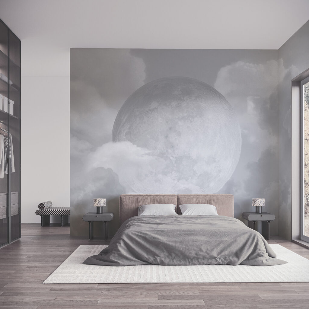 Maanlicht tussen volle wolken — interieur 3