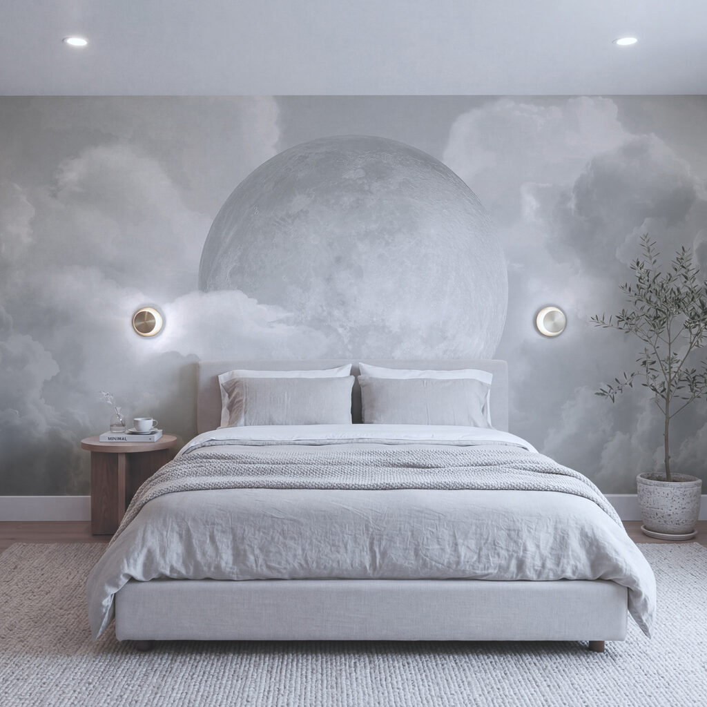 Maanlicht tussen volle wolken — interieur 1