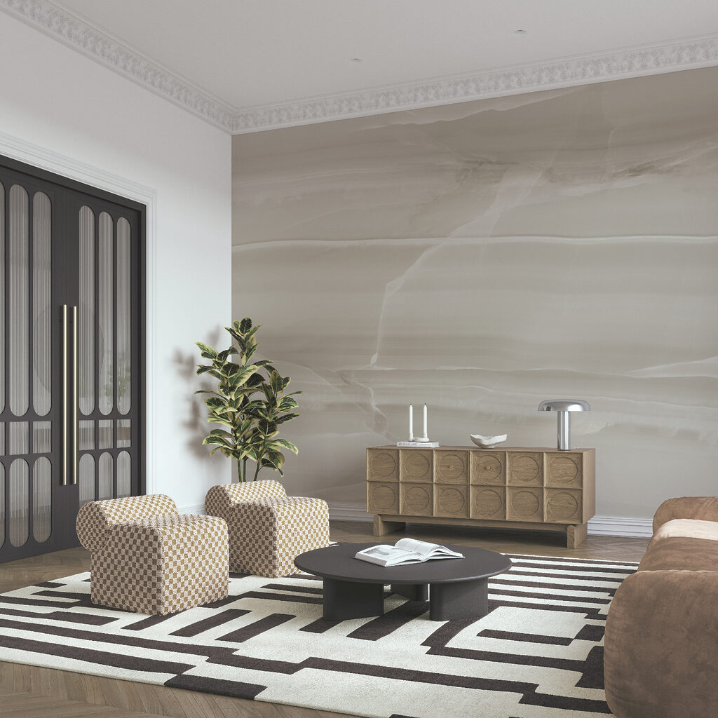 Aders in horizontale lagen — interieur 3