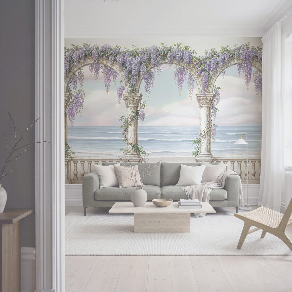 Bloemenbogen naar de zee — interieur 4