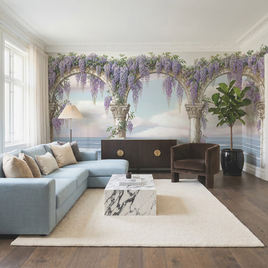 Bloemenbogen naar de zee — interieur 3