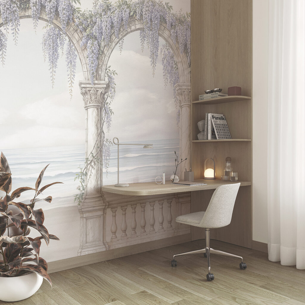 Bloemenbogen naar de zee — interieur 4