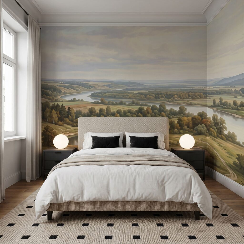 Rivier door de weiden — interieur 2