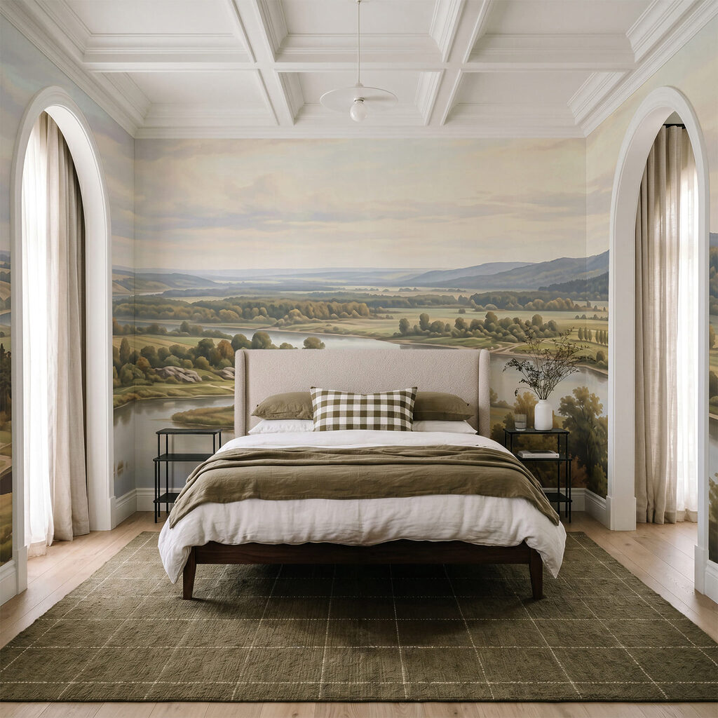 Rivier door de weiden — interieur 3
