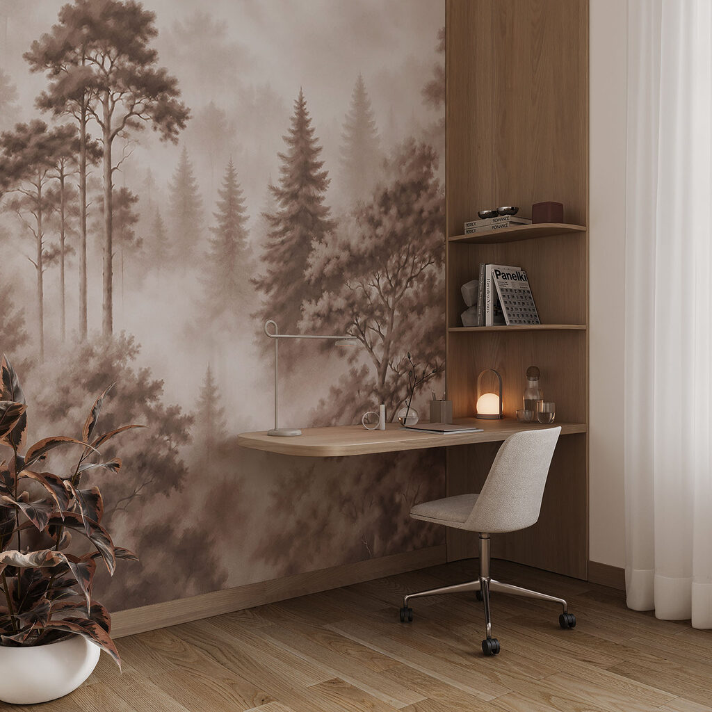 Bos vol ragfijne nevel — interieur 4