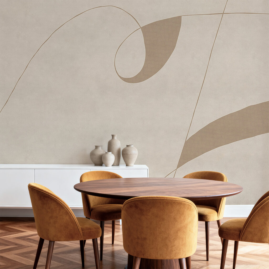 Losse lijnen met vlakken — interieur 4