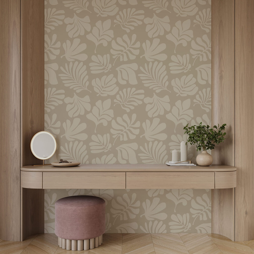 Kleine bladeren in herhaling — interieur 2