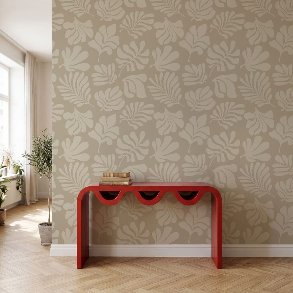 Kleine bladeren in herhaling — interieur 4