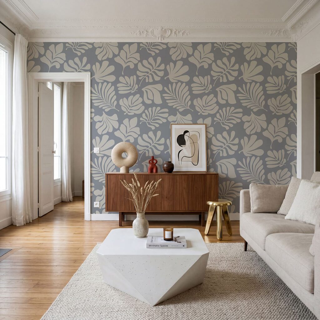 Kleine bladeren in herhaling — interieur 2