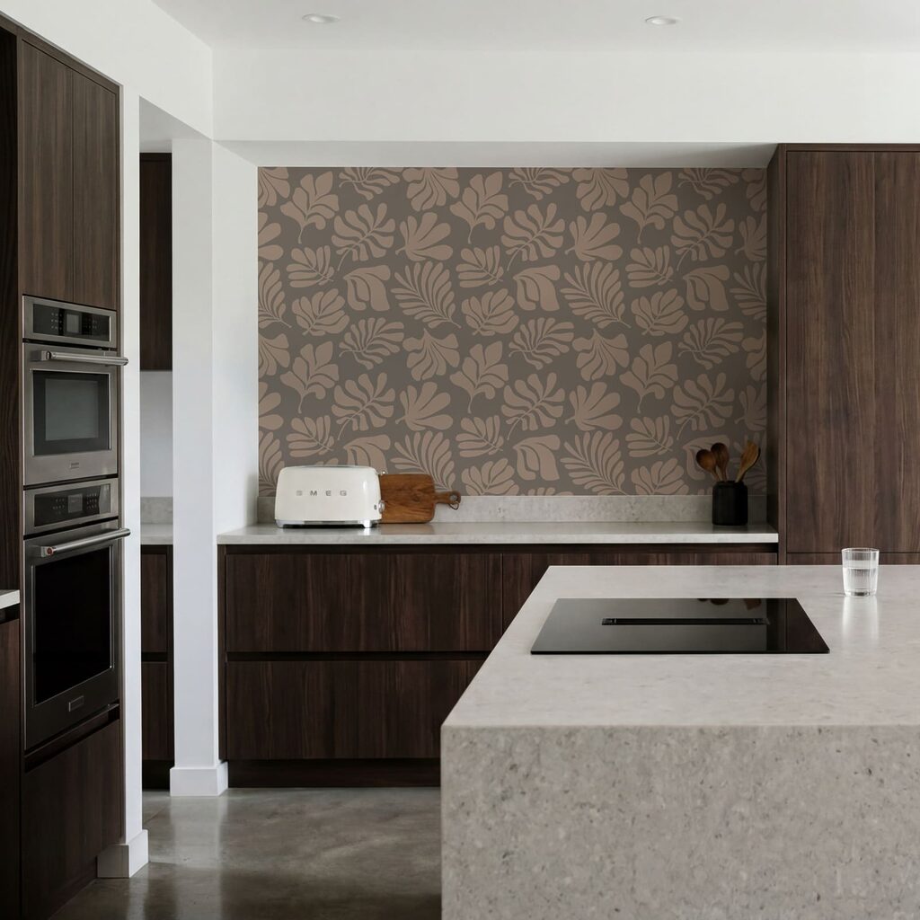 Kleine bladeren in herhaling — interieur 3