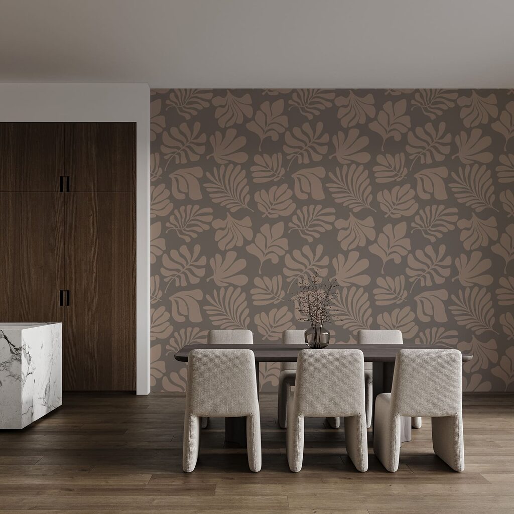 Kleine bladeren in herhaling — interieur 4