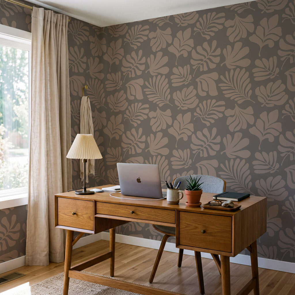 Kleine bladeren in herhaling — interieur 5