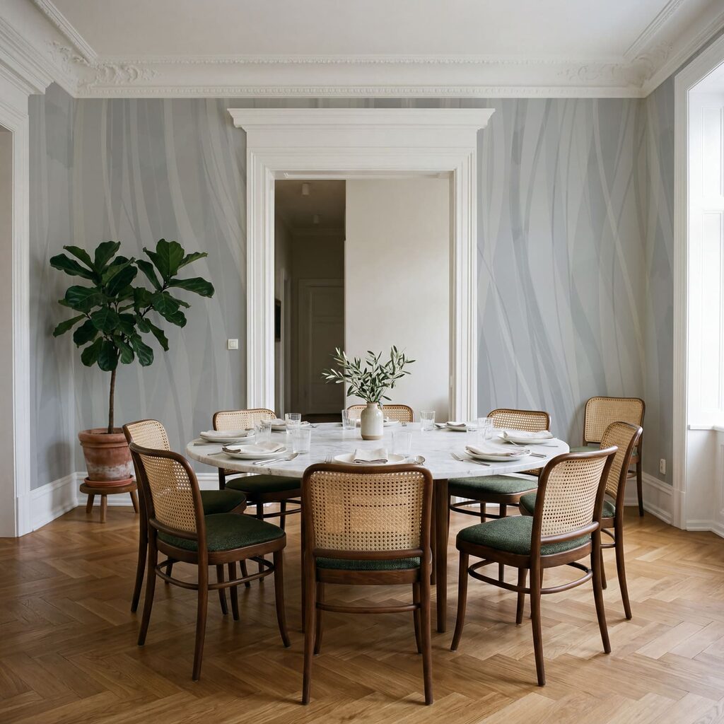 Lange linten langs elkaar — interieur 4