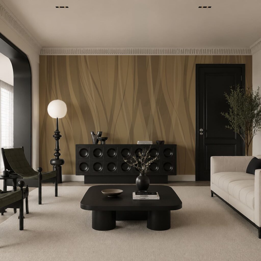 Lange linten langs elkaar — interieur 3