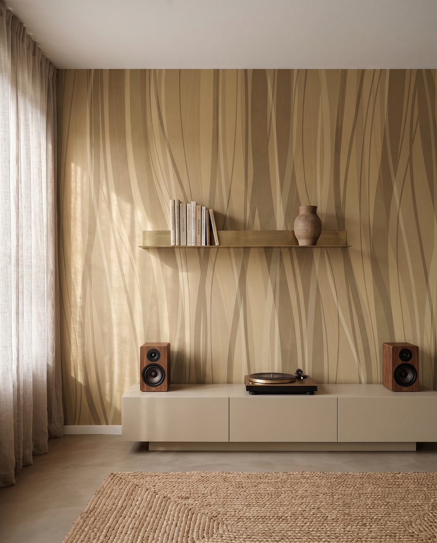 Lange linten langs elkaar — interieur 1