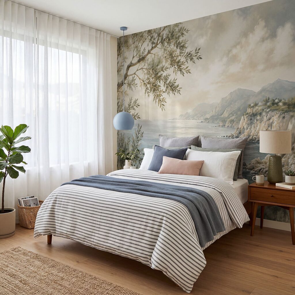 Blik langs de kust — interieur 2