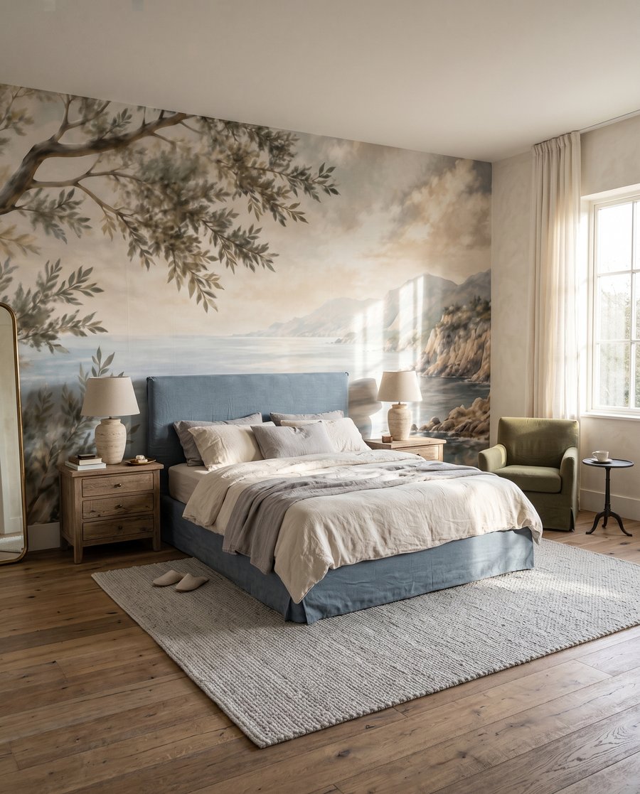 Blik langs de kust — interieur 2