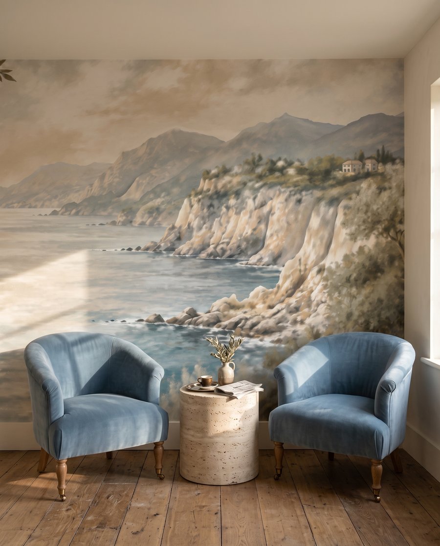 Blik langs de kust — interieur 3