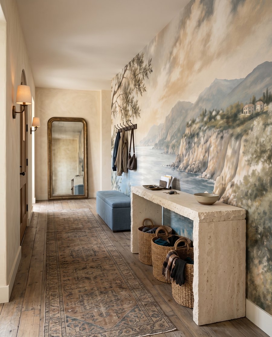 Blik langs de kust — interieur 4