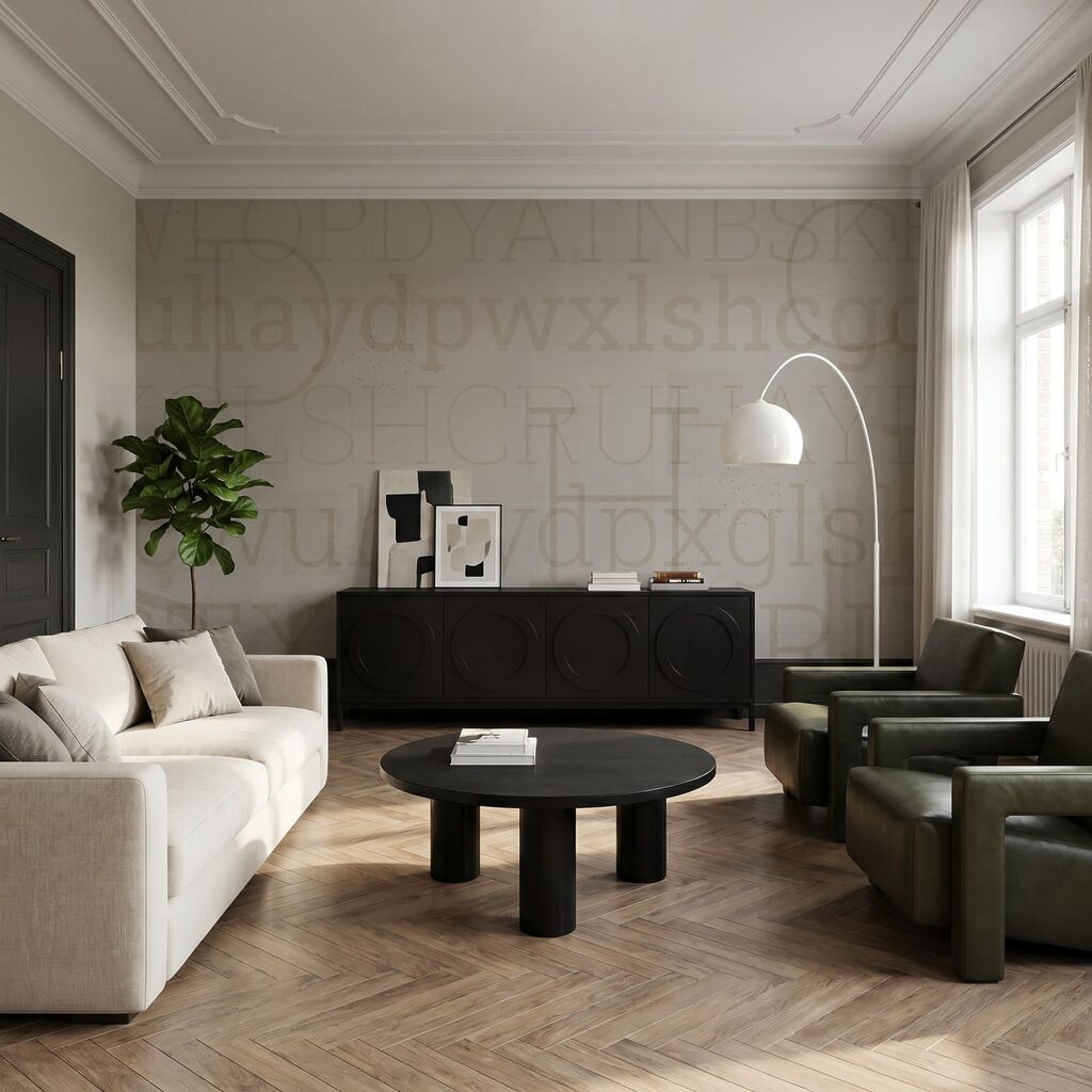 Letters op verweerde lagen — interieur 2