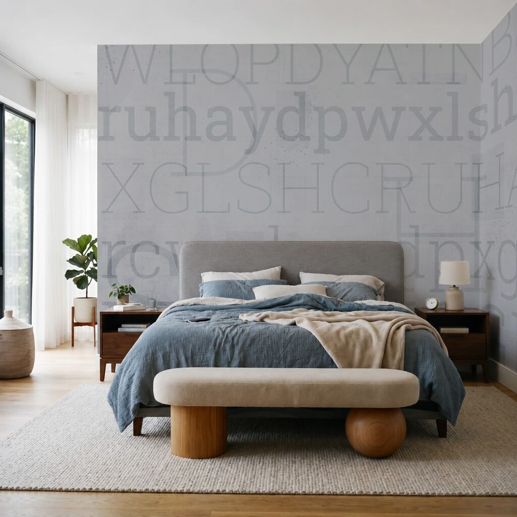 Letters op verweerde lagen — interieur 2