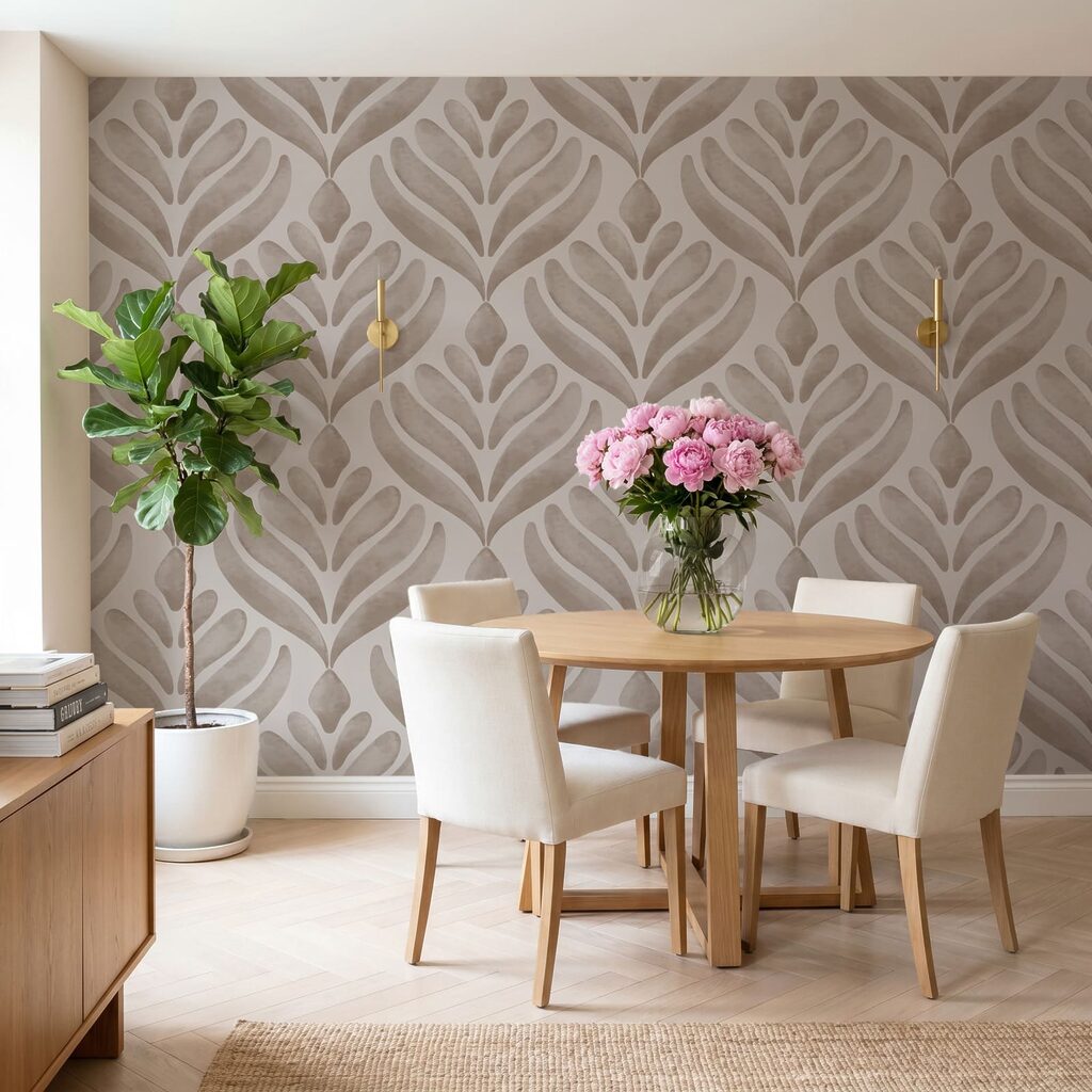 Bladwaaiers in een ruitpatroon — interieur 4
