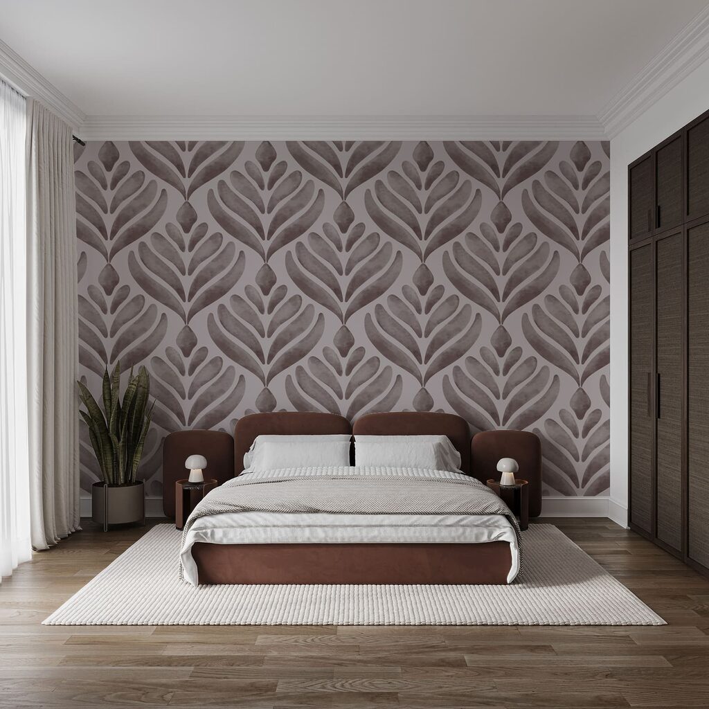 Bladwaaiers in een ruitpatroon — interieur 2